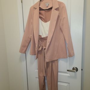 Jumper with matching blazer